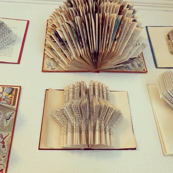 Handmade Book Sculpture Decor (3 Count) - Picture 6 of 6